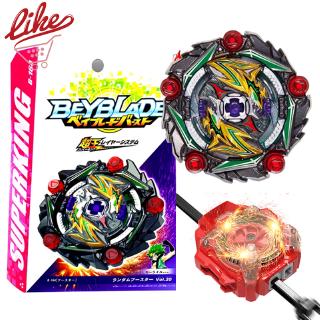 Đồ chơi con quay Beyblade Burst B164 Hr.Un 1D kèm bệ phóng phát ra tia lửa phù hợp làm quà tặng cho bé