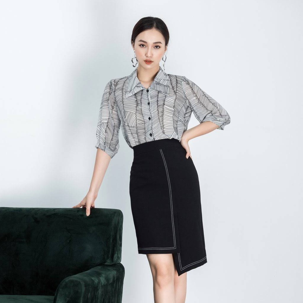 chân váy bút chì công sở trần chỉ | BigBuy360 - bigbuy360.vn