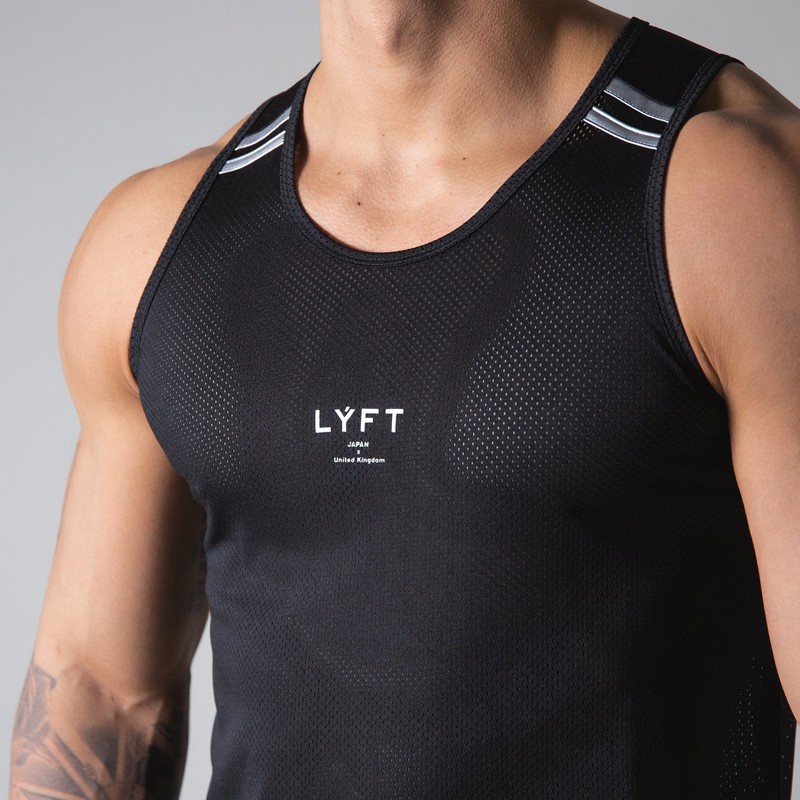 Áo Ba Lỗ Thể Thao Co Giãn Nhanh Khô Thoáng Khí Size M-3XL Cho Nam