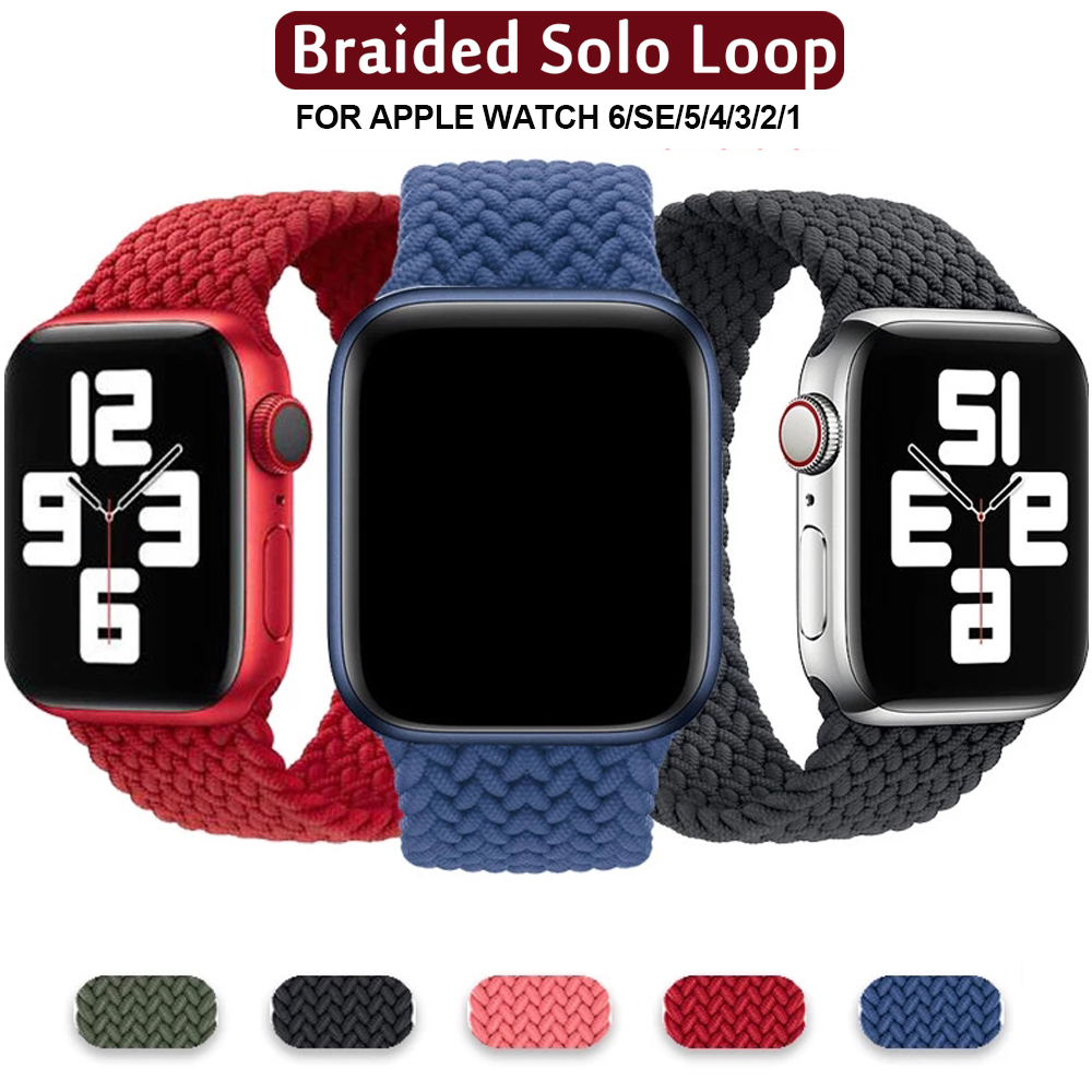 Dây Nylon Cho Đồng Hồ Iwatch 38mm 42mm 40mm 44mm