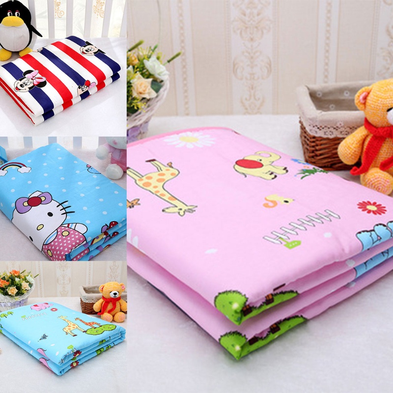 Tấm lót cotton chống thấm nước chống rò rỉ cỡ lớn cho bé
