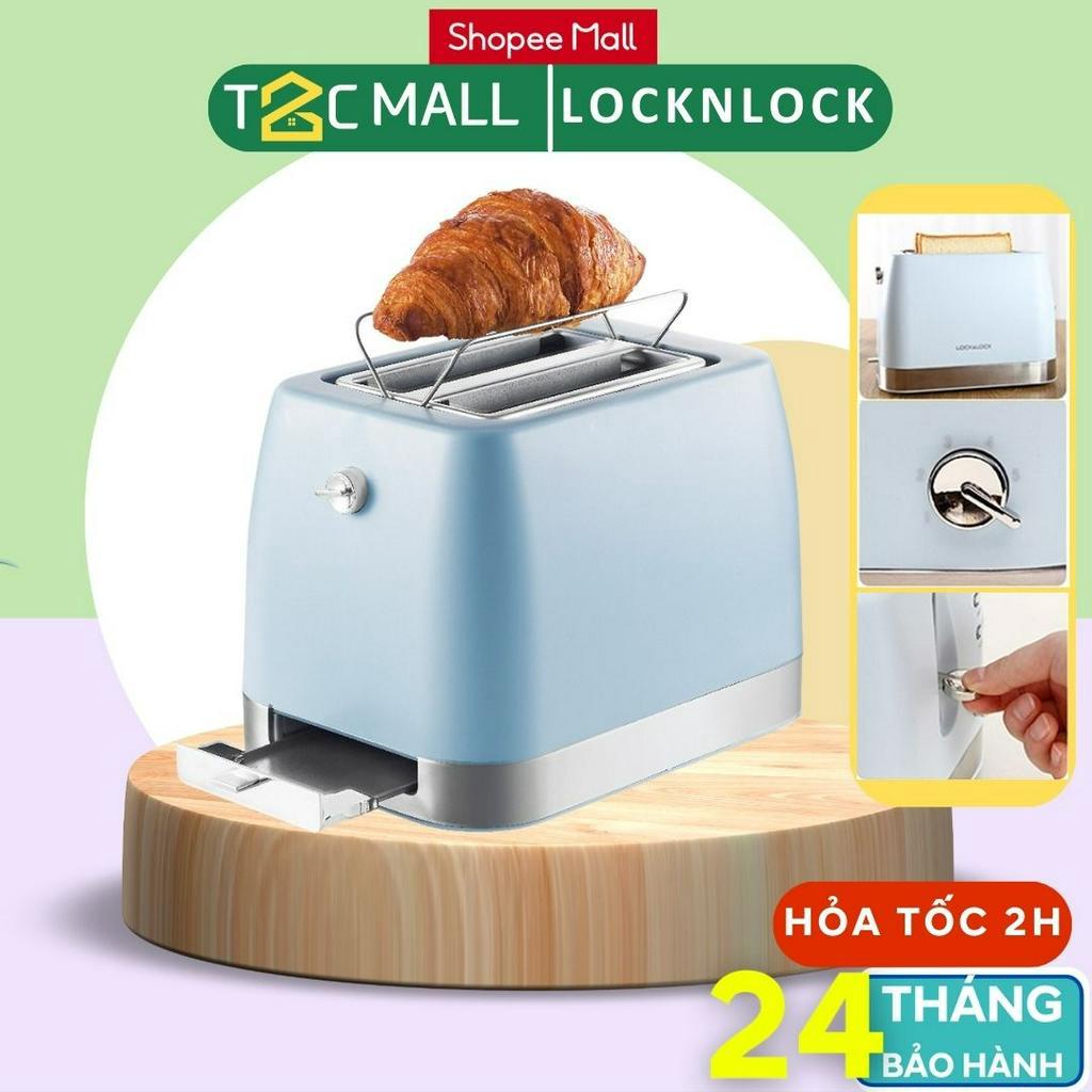 Máy Nướng Bánh Mì LocknLock Hâm Nóng Nướng Bánh EJB221BLU Lock&amp;Lock - T2Cmall