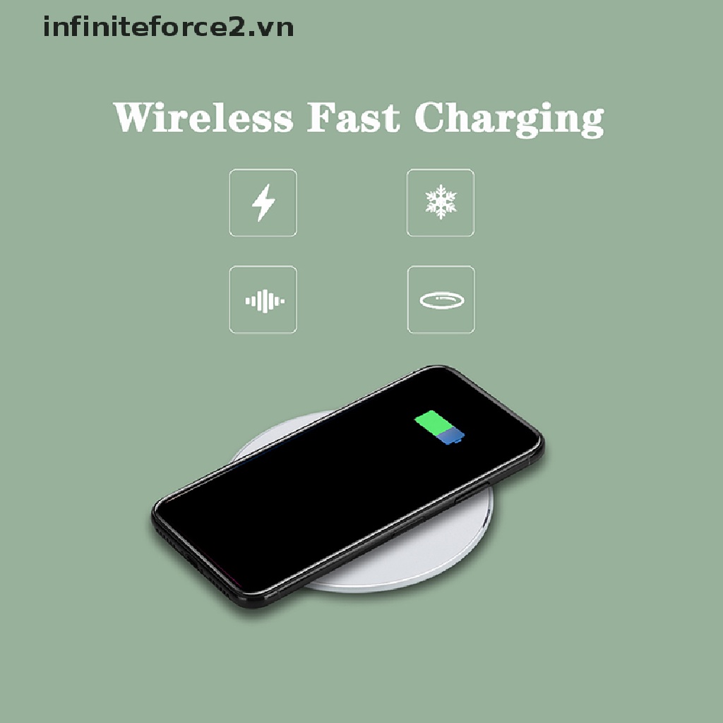 Đế Sạc Nhanh Không Dây 20W Cho Samsung Galaxy S10 S9 S8 Note9 USB Qi