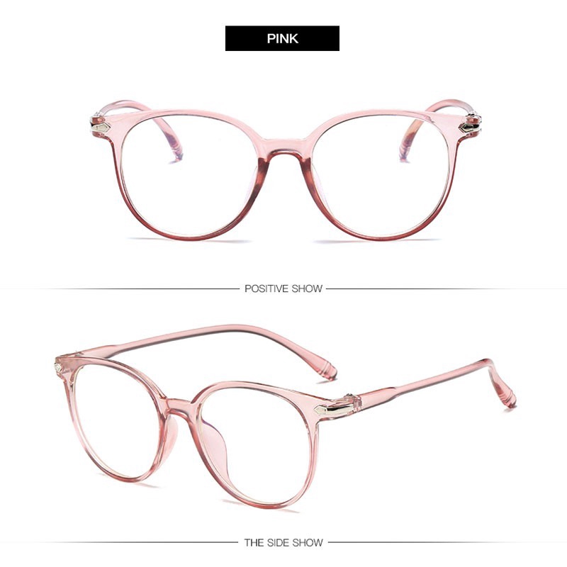 Gọng kính tròn kiểu vintage cho unisex