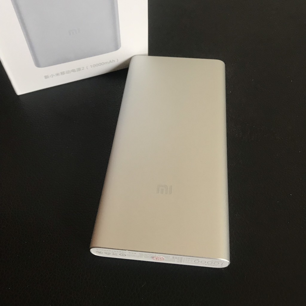 [ Rẻ Nhất Shopee + Có Video ]  Pin Sạc dự phòng Xiaomi Gen 2 10.000 mAh 2 cổng sạc - Bảo Hành 2 Năm