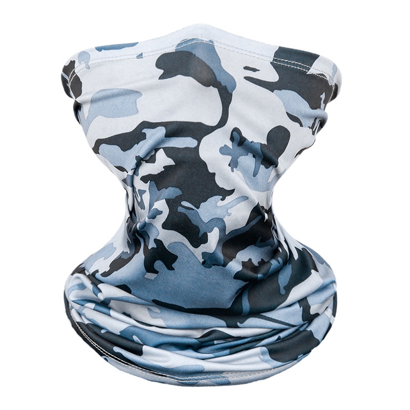 Khăn Trùm Đầu Che Mặt Bằng Lụa Lạnh Chống Gió Chống Nắng Mùa Hè Cho Nam Và Nữ