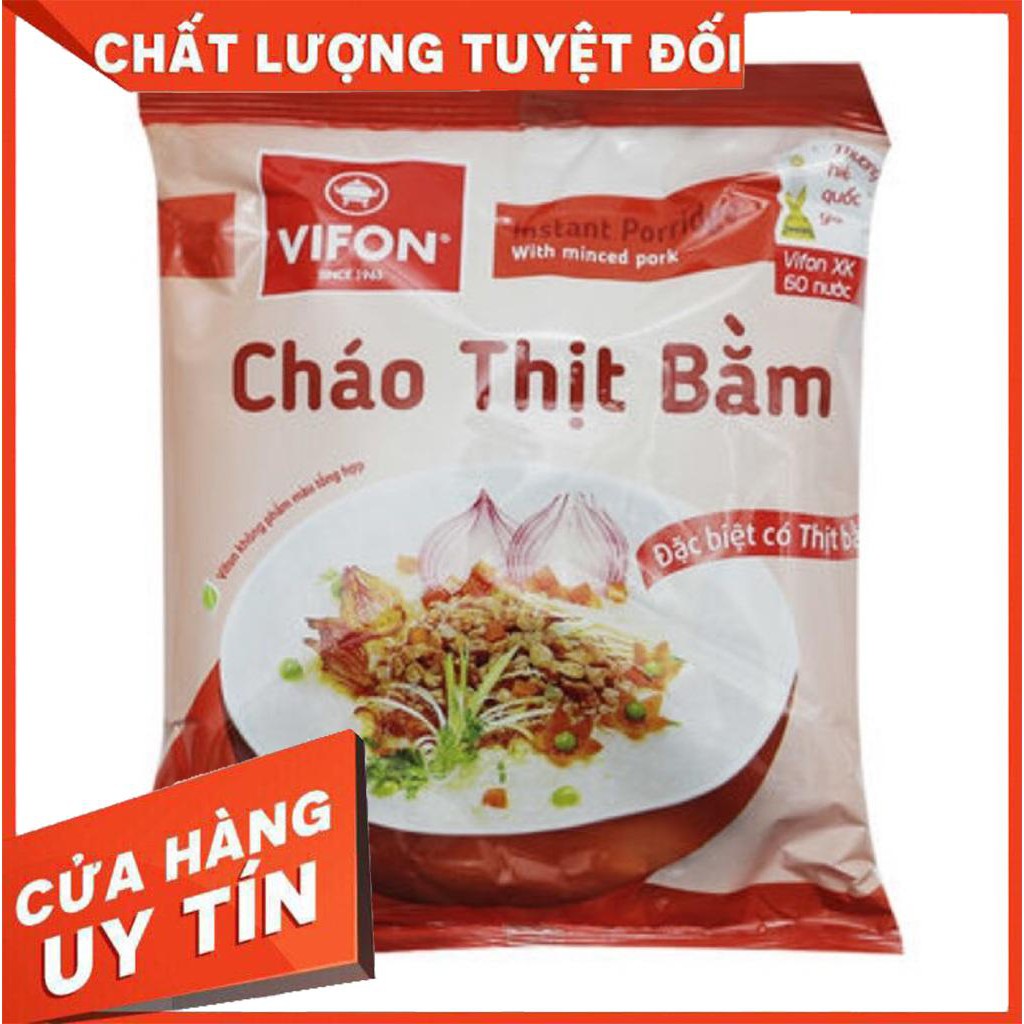 [Mã 156FMCGSALE hoàn 8% đơn 500K] Cháo thịt bằm Vifon 70g 1 gói