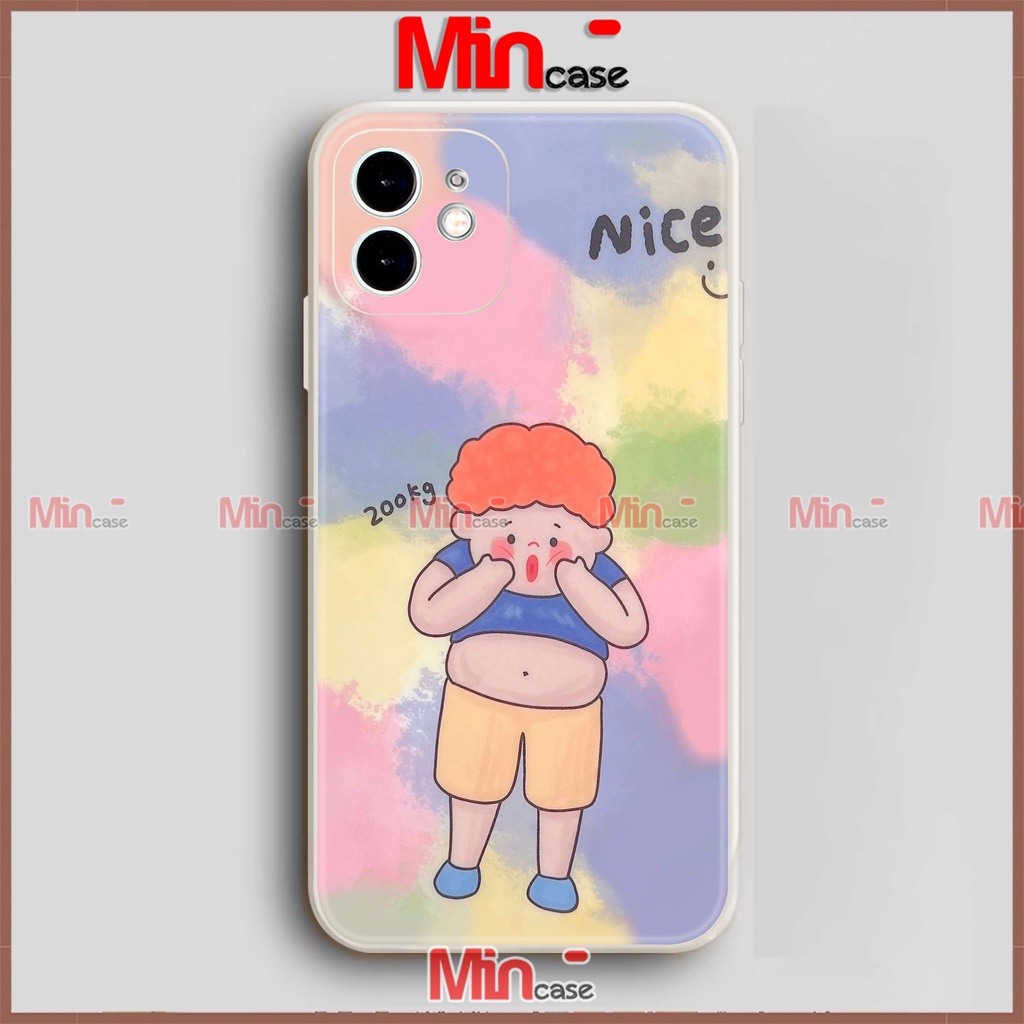 Ốp lưng iPhone cặp đôi viền vuông silicon mềm dẻo cho iphone 6/6s/7/8/X/XS/XR/11/12/13 Pro Plus Max đẹp cute dễ thương