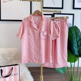Bộ lụa mặc nhà lửng siêu xinh