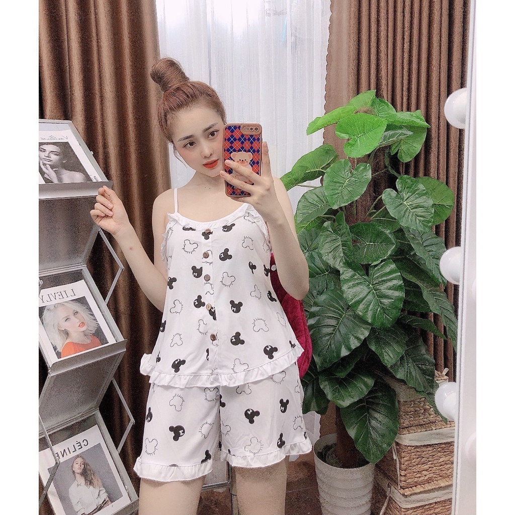 SET ĐỒ ĐÙI HAI DÂY CHUỘT MICKEY - TB2D