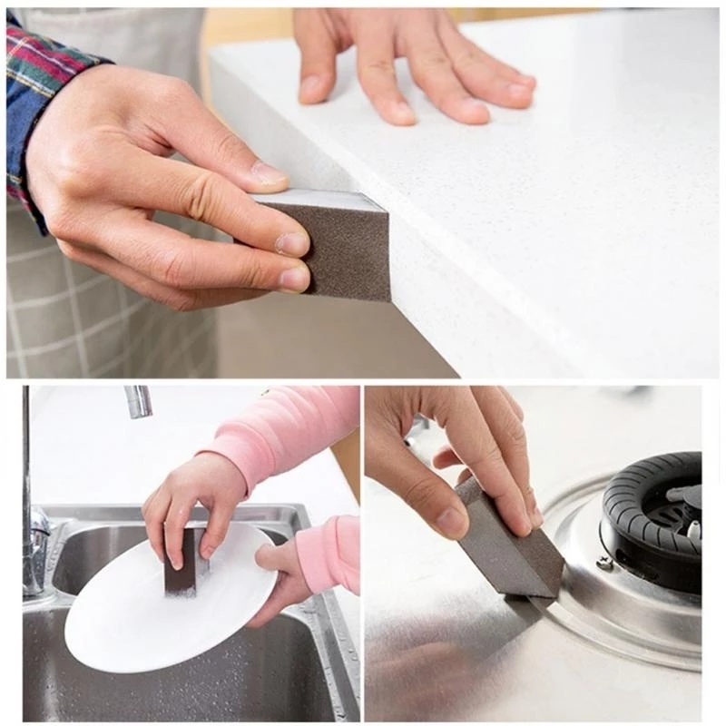 Miếng Bọt Biển Rửa Chén Hình Thang Đa Chức Năng