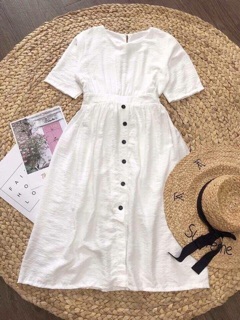 Váy Maxi trắng