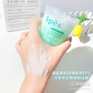 Tẩy tế bào chết da đầu spes viêm da tiết bã nhờn