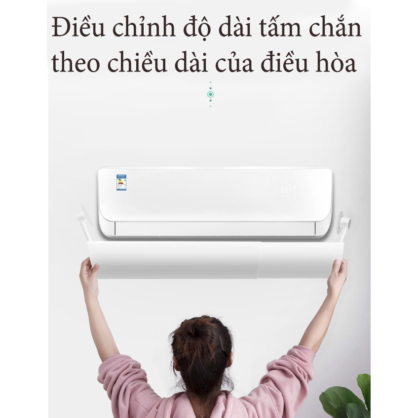 Tấm chắn đổi hướng gió điều hòa , tấm chắn đổi hướng gió máy lạnh loại tốt D107