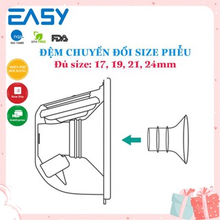 Đệm giảm size phễu máy hút sữa Easy S9 (dùng đc cho máy Mama choice, Spectra, imani, Cmbear, Kichi)