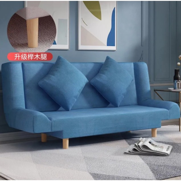 Sofa lười có thể gấp gọn, ghế salon phòng khách ban công phòng ngủ sofa nhỏ, sofa giường đôi đơn