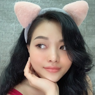 Băng đô tai mèo bông