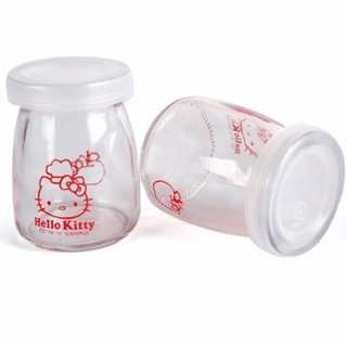 Bộ 12 Lọ Thuỷ Tinh Đựng Sữa Chua
