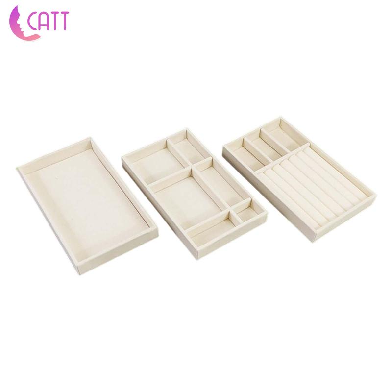 [Dadada1] Set 3 Khay Trưng Bày Trang Sức / Đồng Hồ / Ngăn Kéo Cho Nữ
