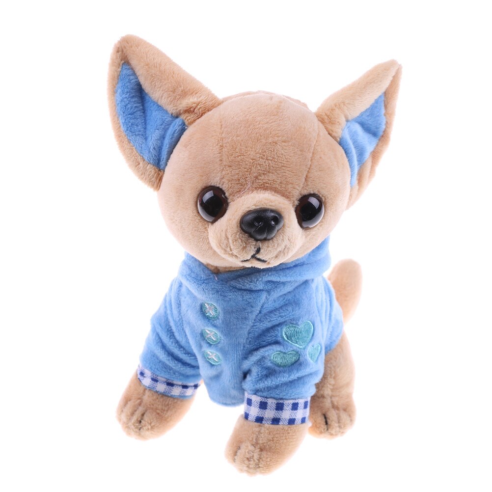 1 Chú Chó Chihuahua Nhồi Bông Đáng Yêu 17cm