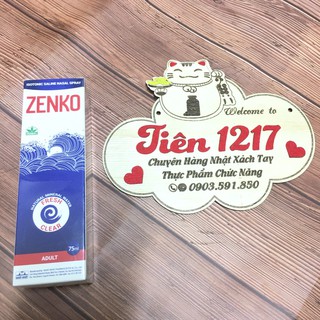 Dung Dịch Vệ Sinh Mũi Zenko - Chai 75ml