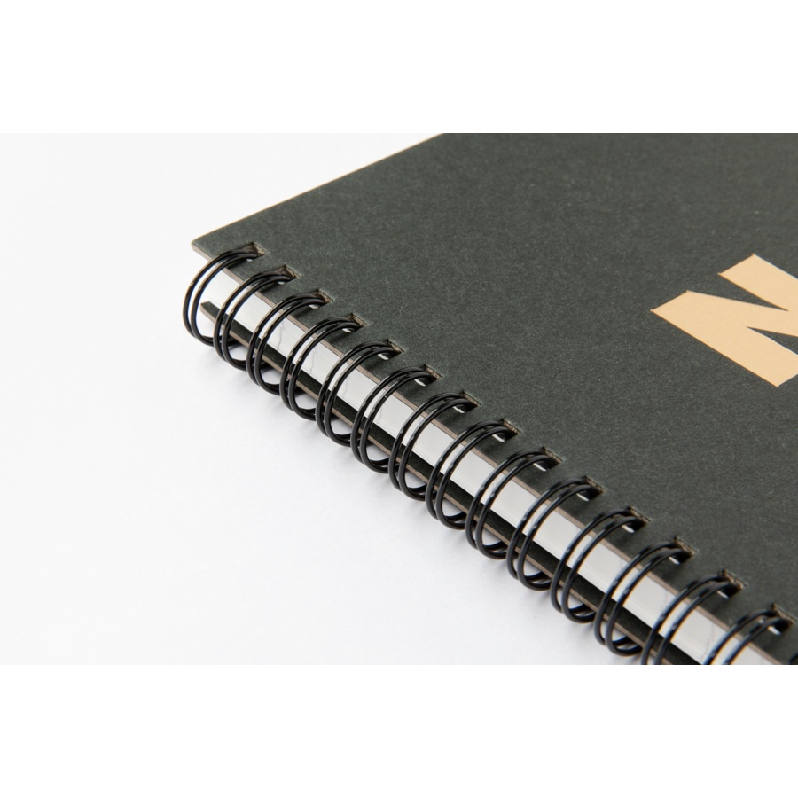 Sổ Tay Lò Xo ARTBOX Hàn Quốc Màu Đen Chữ Note Đơn Giản