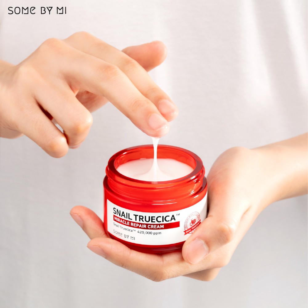 Kem dưỡng ẩm và phục hồi da SOME BY MI SNAIL TRUECICA MIRACLE REPAIR CREAM 60G