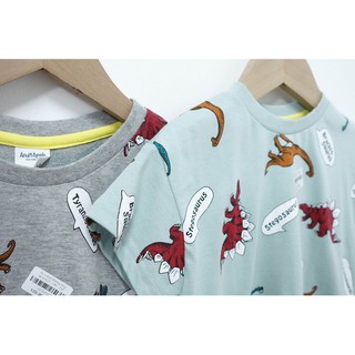 (100) Áo hè cotton khủng long Andi aj2use22