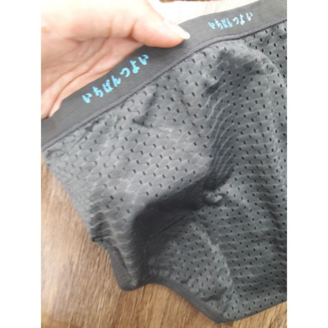 Quần lót nam tam giác Muji nhật lưới thông hơi thoáng khí kháng khuẩn | BigBuy360 - bigbuy360.vn