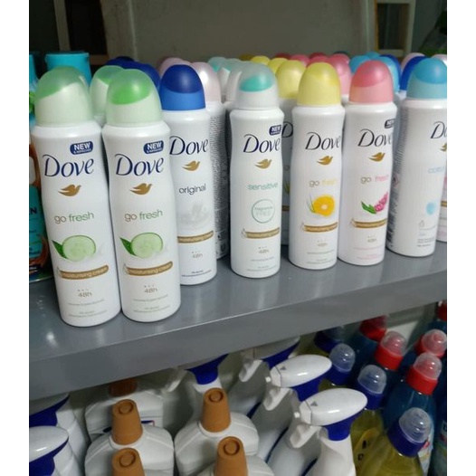 [Quà Tặng] Xịt Khử Mùi Cơ Thể Dove Dành Cho Nữ 48h 150ml