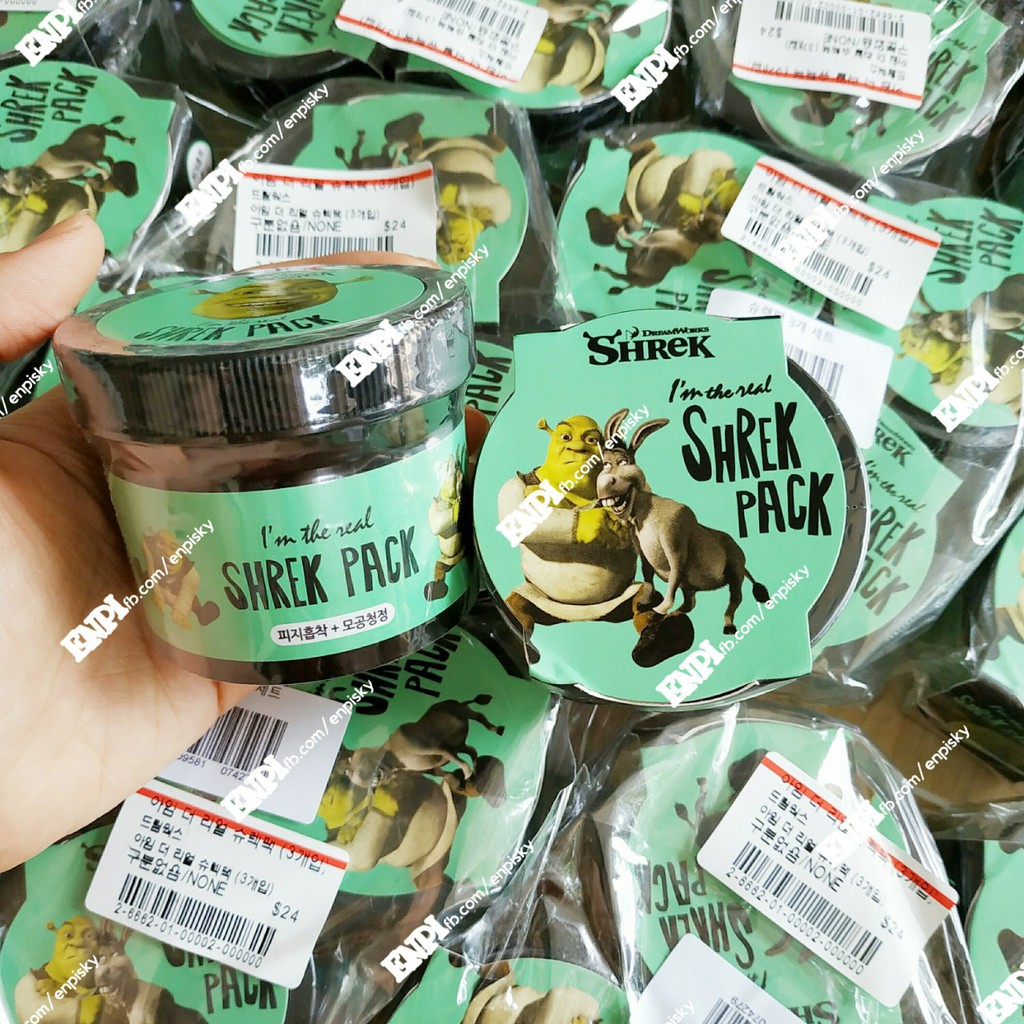 [Mẫu mới] Mặt nạ đất sét I'm The Real Shrek Pack