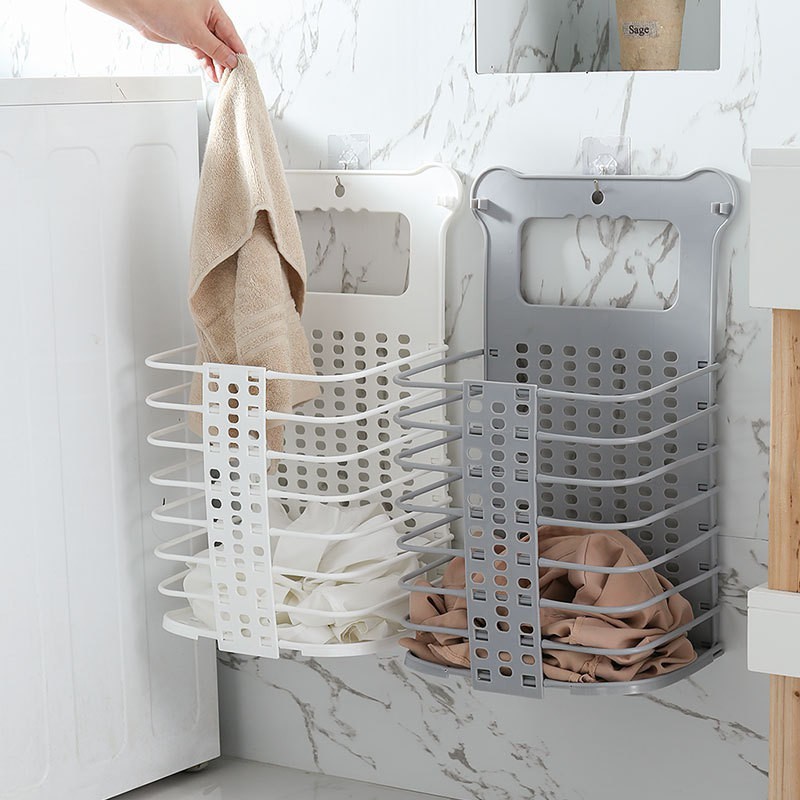 Giỏ Đựng Đồ Treo Tường Gấp Gọn Thiết Kế Thông Minh