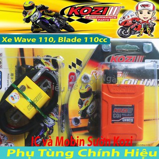 Combo IC và Mobin Sườn Kozi độ mở tua Wave A 2017