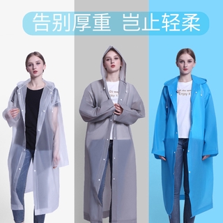 Áo mưa dáng dài trong suốt thời trang cho nam nữ