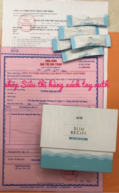 5 gói giảm cân toàn thân Slim Recipe Genie màu đỏ | BigBuy360 - bigbuy360.vn