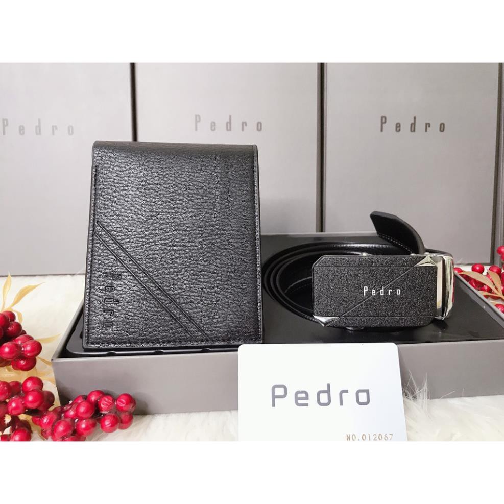 Set ví  dây nịt Pedro 💖 FREE SHIP 💖 Set thắt lưng ví nam  Hàng full hộp, túi giấy nên làm quà tặng đẹp lắm