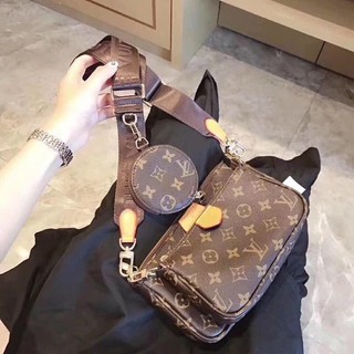 túi nữ đeo chéo in vân tặng túi nhỏ 245