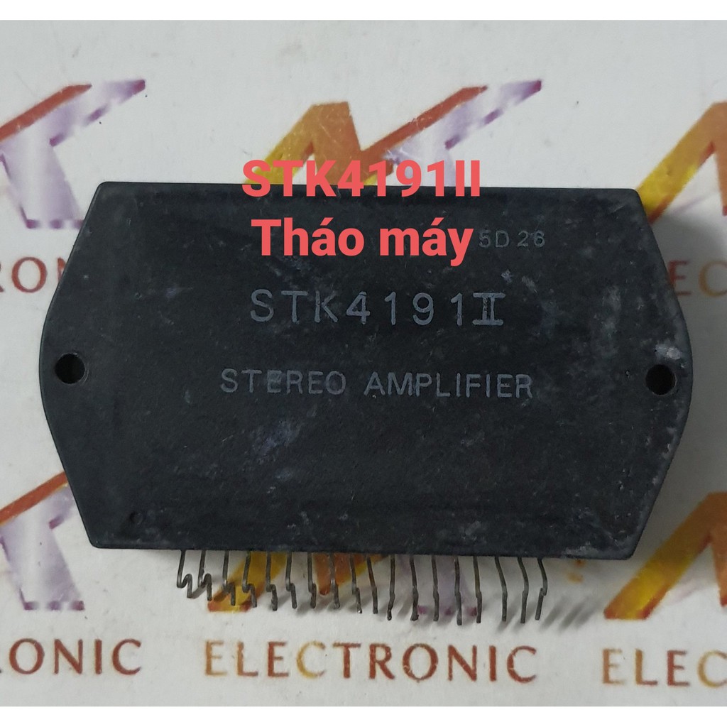 STK4191II STK4191 IC amply 2-CHANNEL AF POWER AMP 50W Tháo máy đảm bảo chất lượng