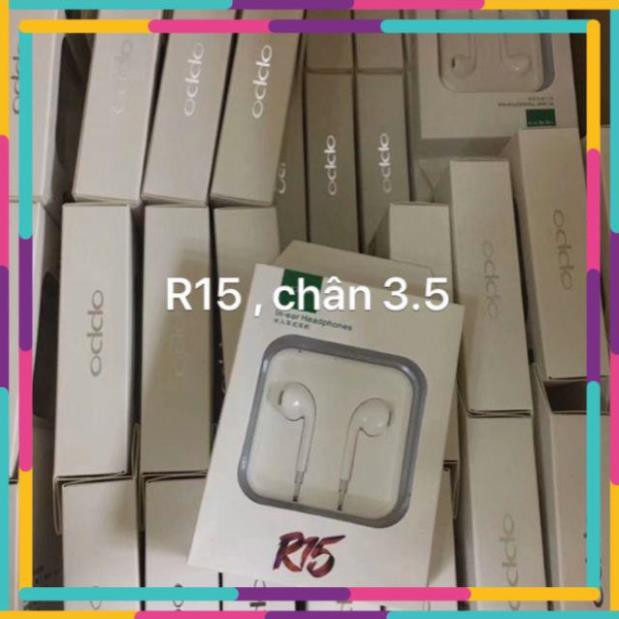 TAI NGHE OPPO R15 TAI NGHE NHÉT TAI R15