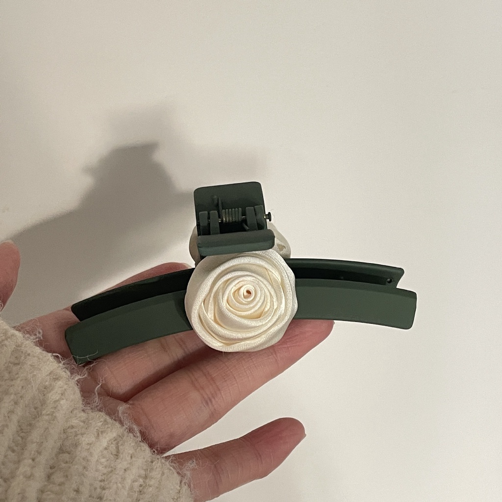 Kẹp TóC HìNh Hoa ĐíNh Kim Cương Giả ThờI Trang Cho Nữ