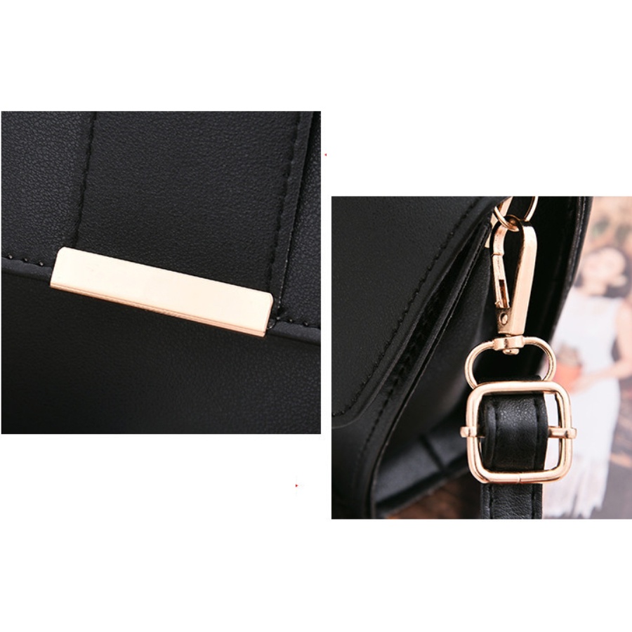 Túi sách đeo chéo nữ giá rẻ 3 ngăn có khóa kéo.Túi sách cầm tay đẹp T4