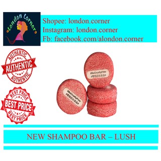 Bánh dầu gội LUSH - New shampoo bar ( kèm hộp thiếc đựng)