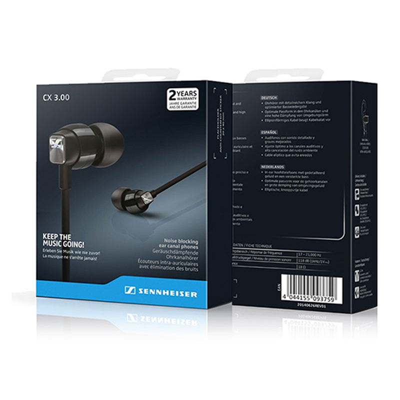 Tai Nghe Nhét Tai Dành Cho Sennheiser Cx3.00