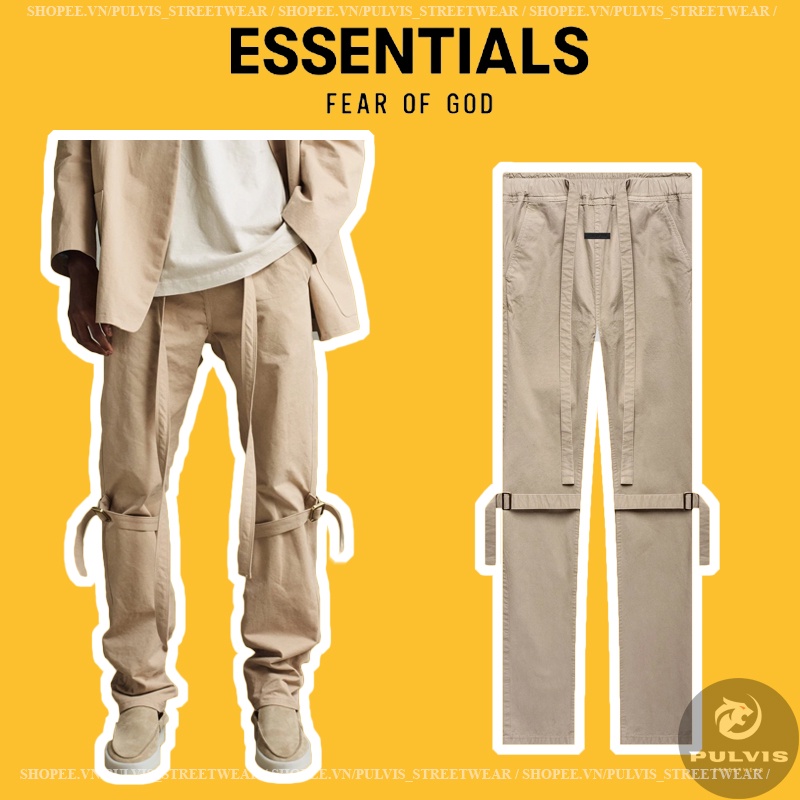 - Quần FOG FEAR OF GOD Bondage Pant String Seventh Collection, Quần Cargo Pants FOG