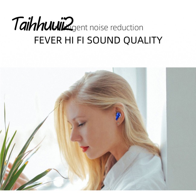 Tai Nghe Bluetooth 5.1 Kiêm Đồng Hồ Thông Minh Huauii Có Đèn Led