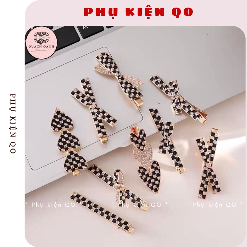 Kẹp mái đính đá cao cấp sang chảnh cho bạn nữ KEPM05