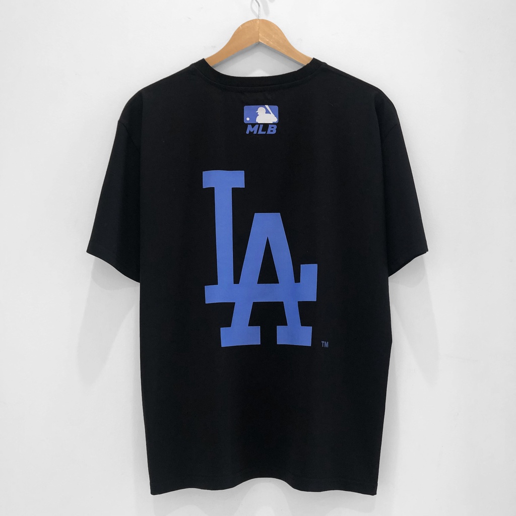 [Mã FAMARAL2 giảm 10K đơn 50K] Áo thun MLB L.A cổ tròn, áo phông tay lỡ nam nữ unisex, ZOEclothing