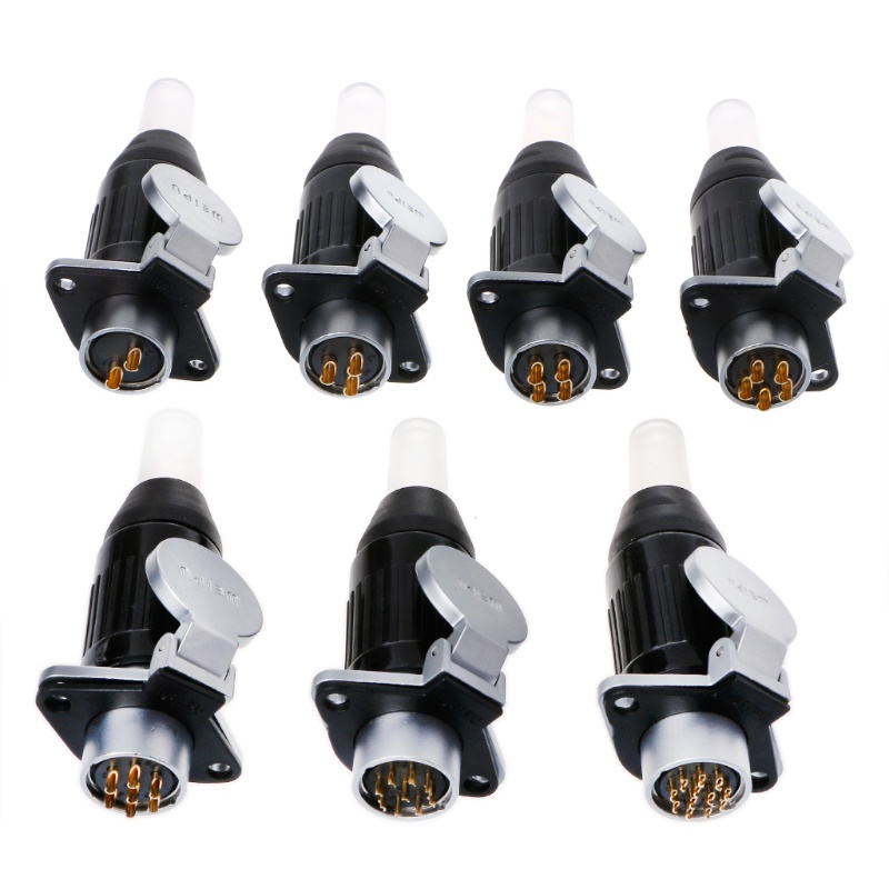 1 Bộ Phích Cắm Kết Nối 30A Chống Nước WP20 Series 2-12P