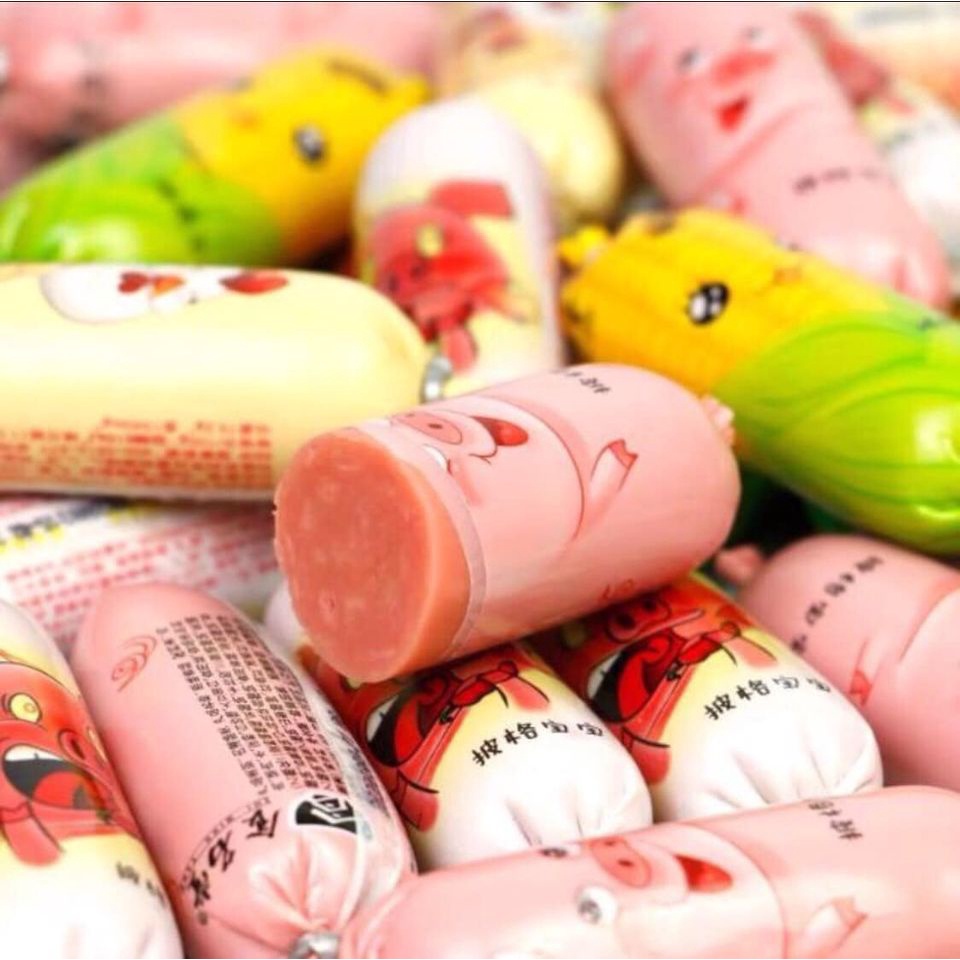 1kg XÚC XÍCH MINI 4 VỊ
