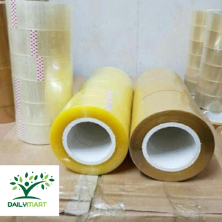 Cuộn Băng Dính/Băng Keo (1.9kg/cây 6 cuộn) Lõi Nhựa Mỏng - Giá 1 Cuộn